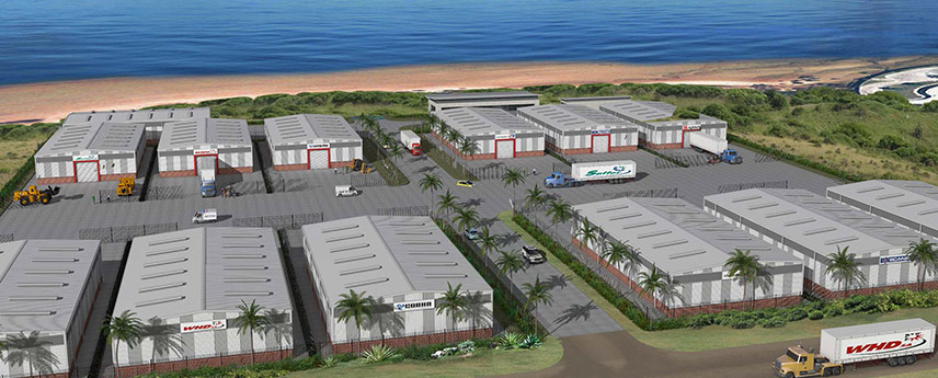 Mocambique Ncala warehouse. 